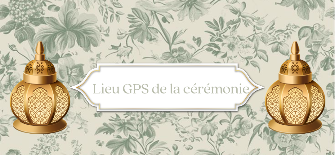 Lieu de la cérémonie